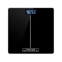 weight electronic bathroom scales led display square balance connectee bathroom scale body fat bascula home supplies dm50bs