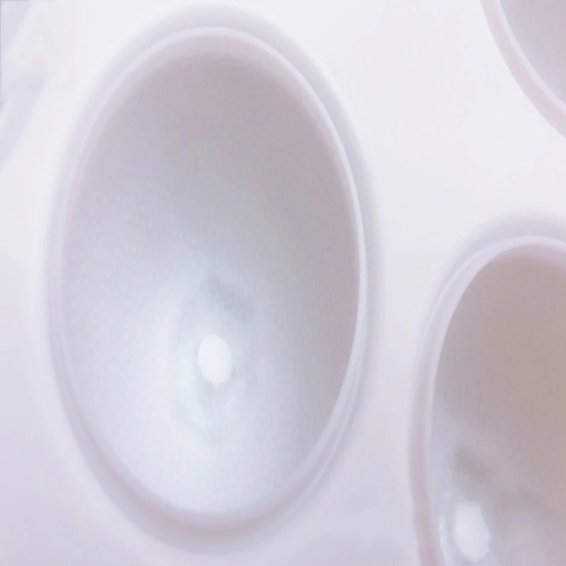 Yiwumart силиконовые формы для выпечки помадки 3D оранжевый трюфель формочка