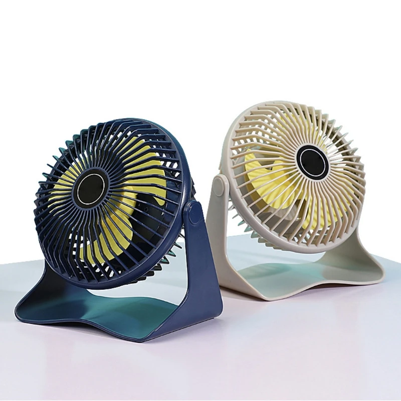 

Portable Fan 3 Kinds Of Strong Airflow, Silent Operation And 360 Rotation Personal Desktop Fans For Homes Offices And Bedrooms