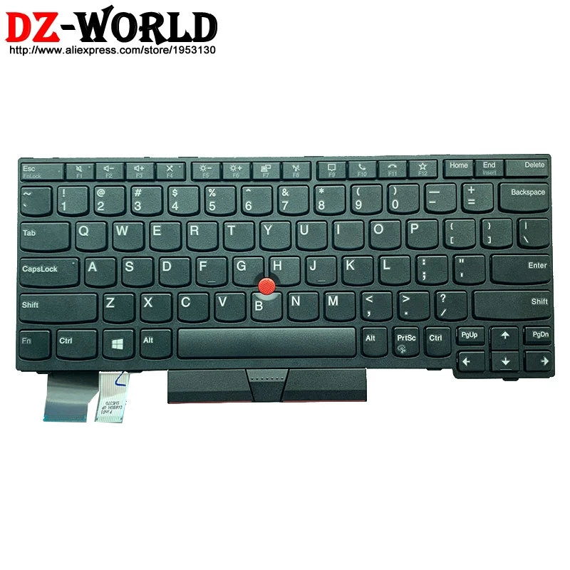 Новая Оригинальная английская клавиатура для ноутбука Lenovo Thinkpad X13 Gen1 L13 Gen2 Yoga