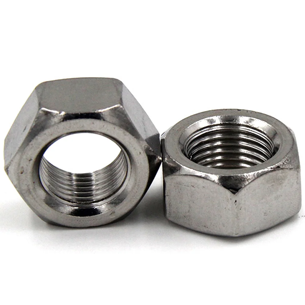 

5-50Pcs Hexagon Hex Nuts Metric DIN934 M2.5 M3 M4 M5 M6 M8 M10 M12 M14 M16 M18 M20 316 Stainless Steel Hex Nuts