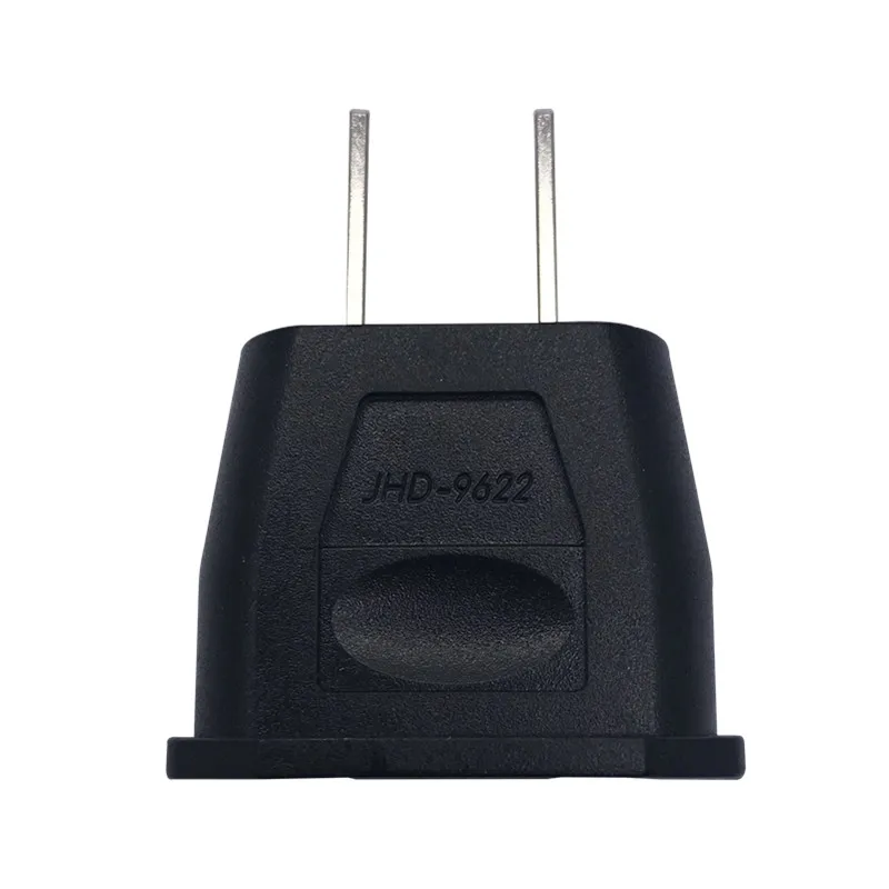 Универсальный дорожный адаптер питания черный переходник переменного тока с