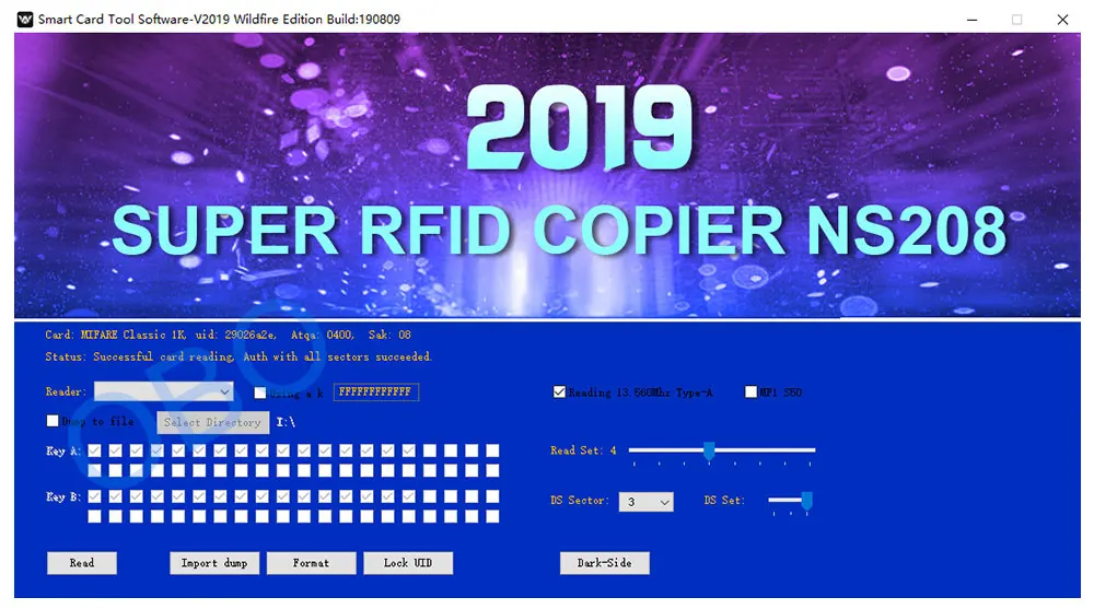 RFID считыватель смарт-карт Писатель NFC 13,56 МГц Копир 125 кГц Дубликатор Программист многочастотное декодирование программное обеспечение Поддержка USB