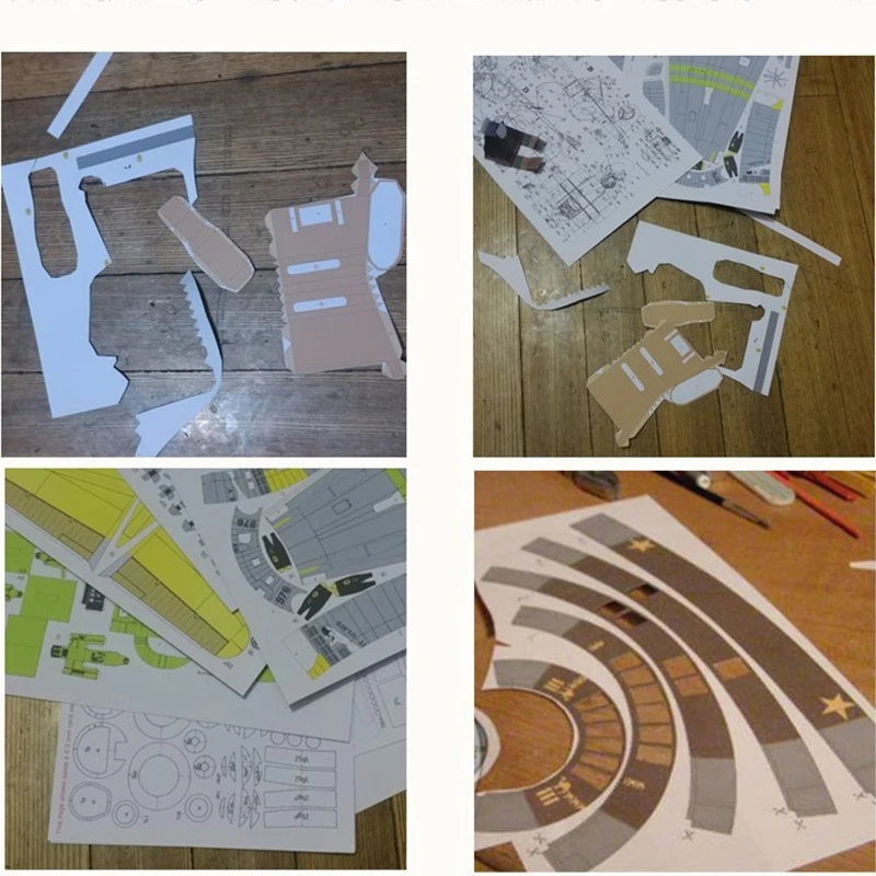 Модель бумажного пистолета M4 ручная работа снайперская винтовка обучающие