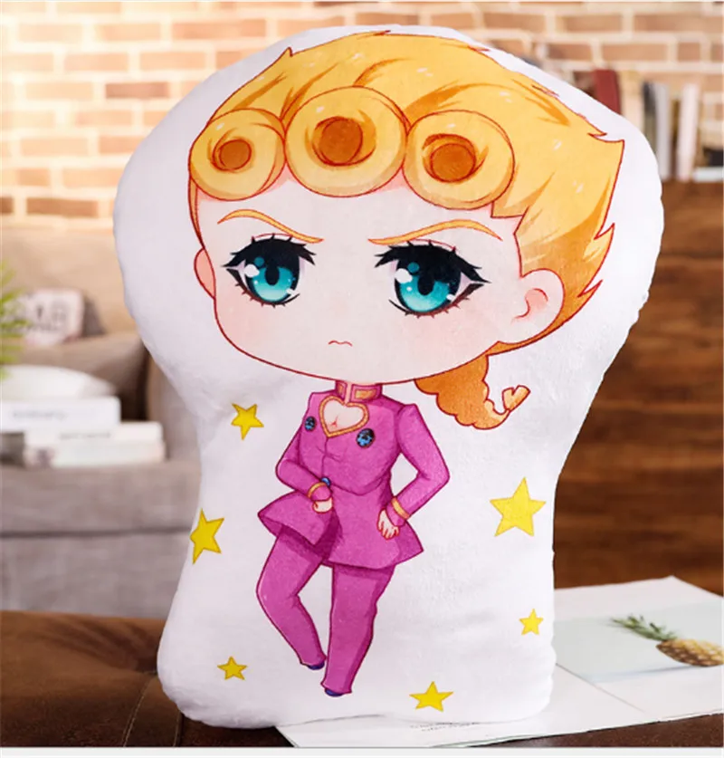 Плюшевая подушка с рисунком из аниме невероятные приключения Джоджо для косплея