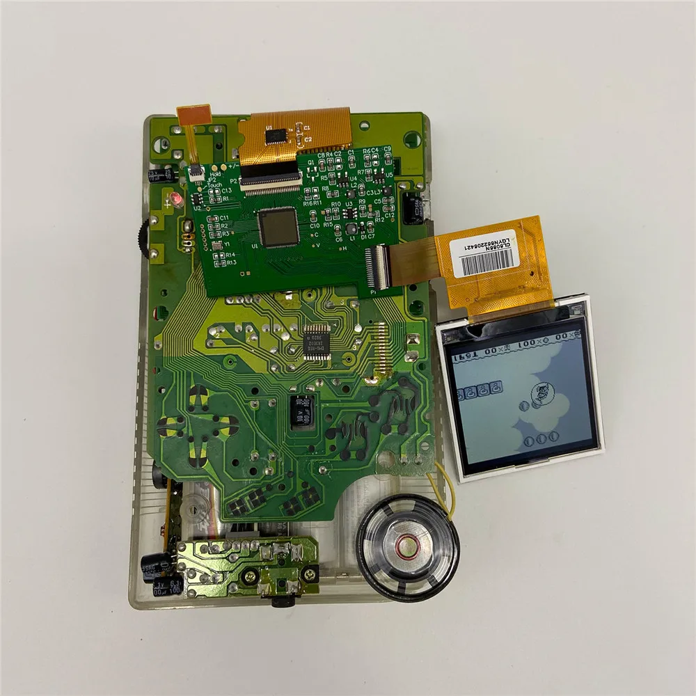 Game Console LCD Highlight Screen for Nintend GB DMG Replacement with Mirror Repair Parts | Электроника