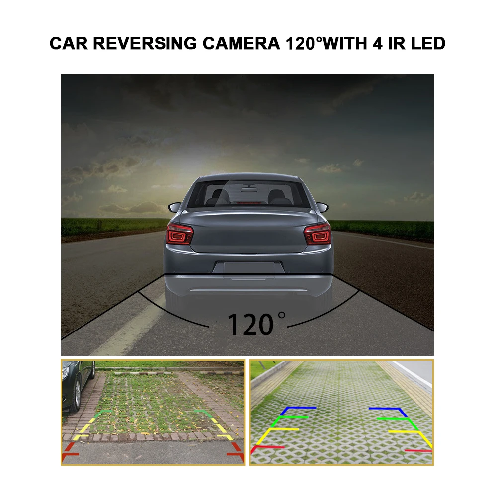 Автомобильный монитор 4 3 дюйма TFT ЖК дисплей Автомобильная камера заднего вида