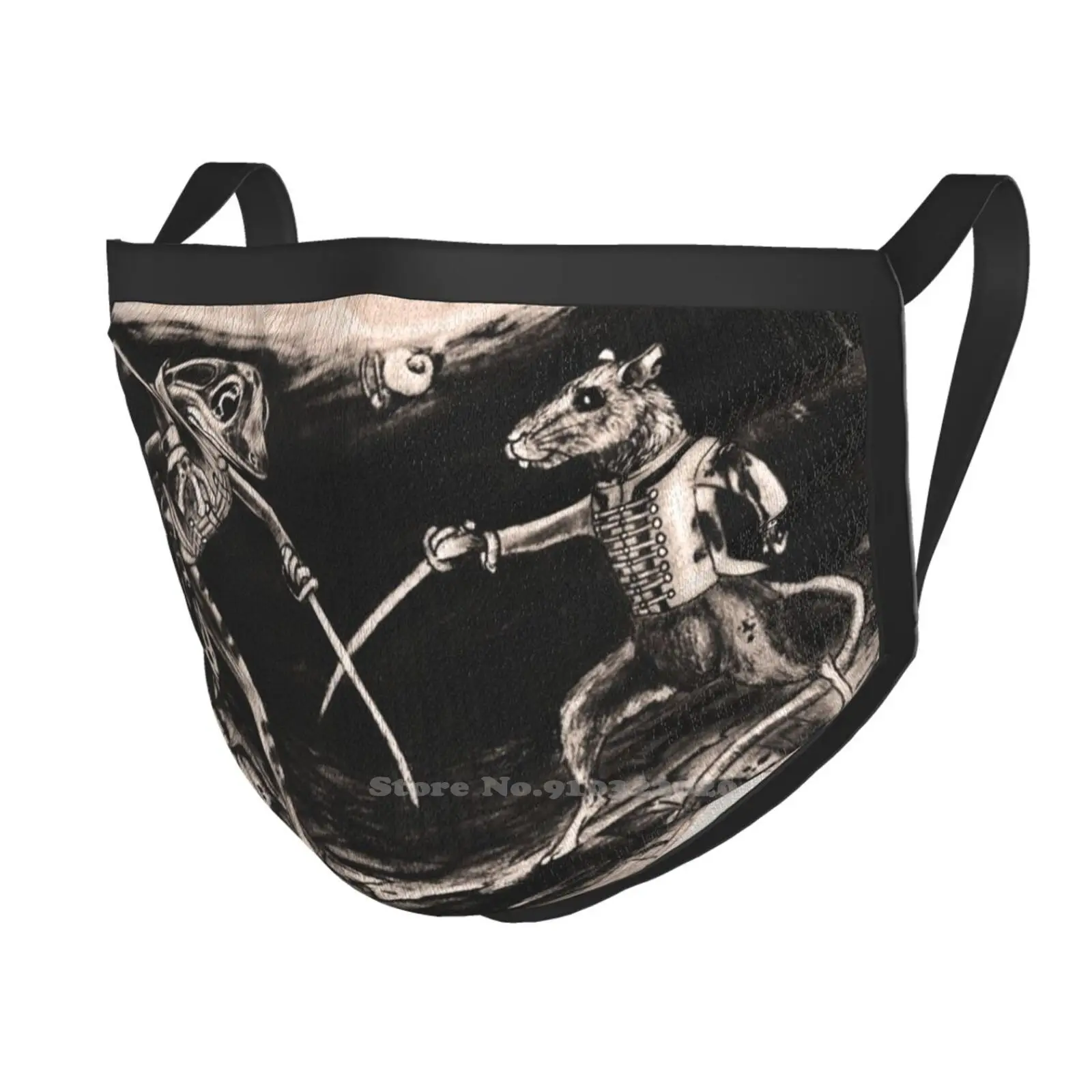 Хлопковая дышащая маска для лица The 1 к/ф Дуэль лягушки и крысы |