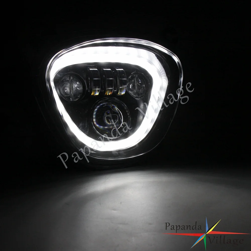 Светодиодный налобный фсветильник DRL дальний и ближний свет хосветильник вой