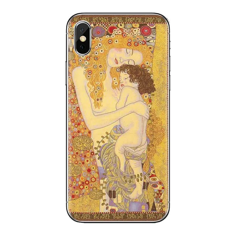 Для samsung Galaxy S2 S3 S4 S5 мини S6 S7 край S8 S9 Plus Note 2 3 4 5 8 Coque Fundas силиконовый чехол Климт