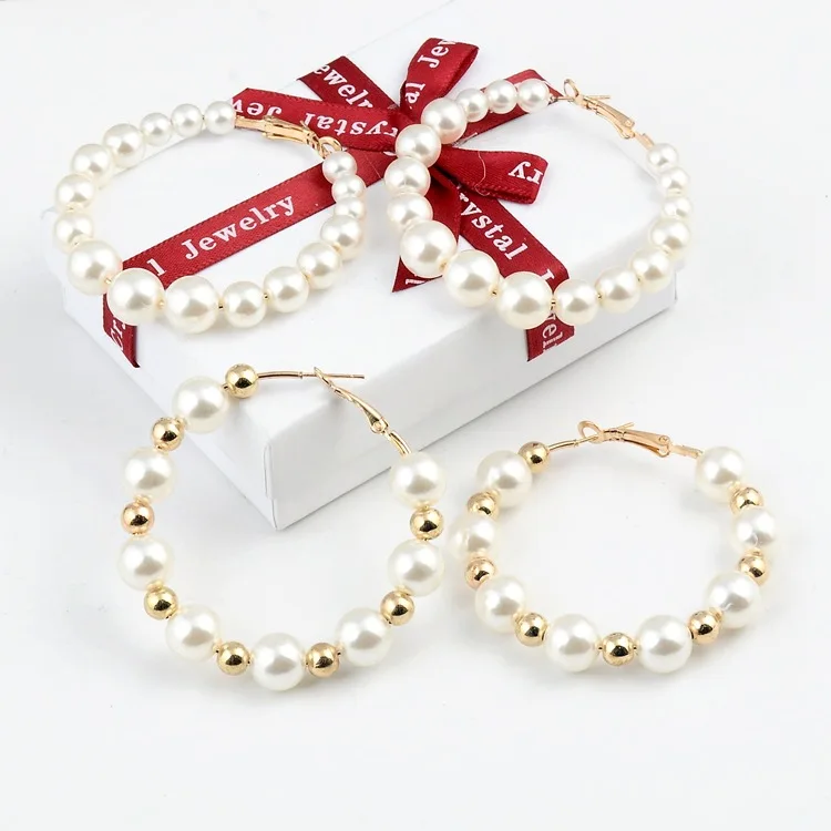 

2020 European and American Hot Selling Pearl Earrings Fashion Creative Earrings Women's Earrings Jewelry Temperament Earrings