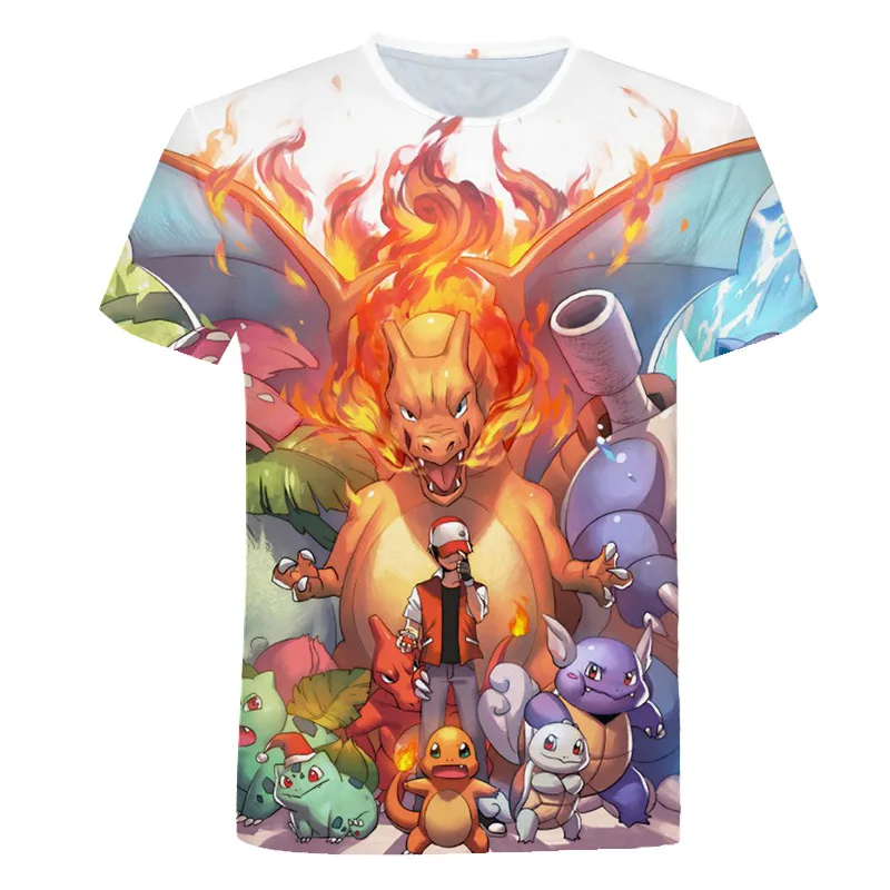 

Футболка Мужская/женская с 3D принтом манга, модная уличная одежда с круглым вырезом, топ в стиле Харадзюку, одежда