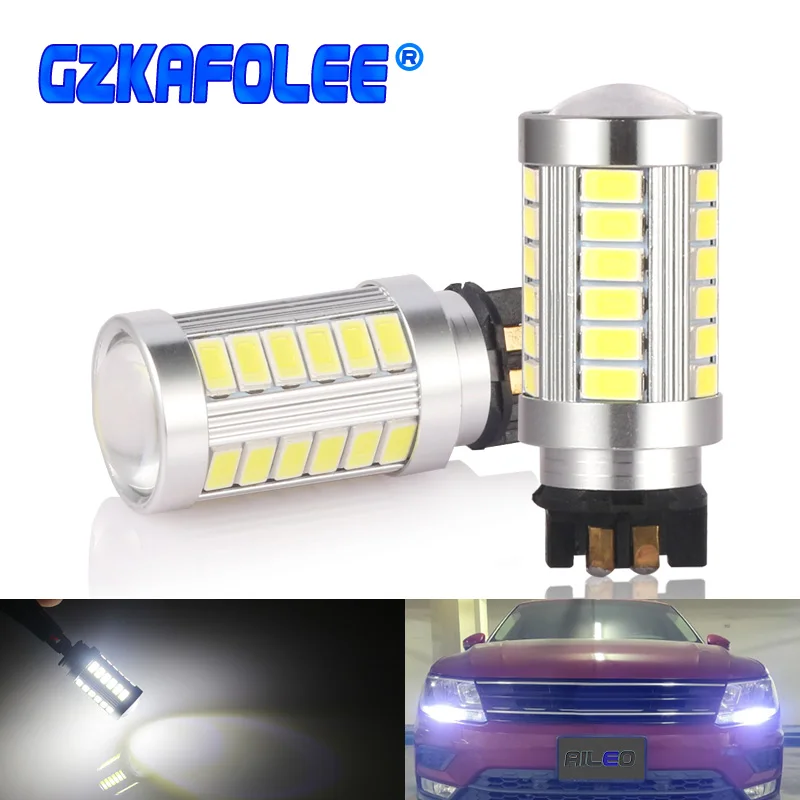 

Светодиодная лампа PW24W Canbus PWY24W для BMW, Volvo, Volkswagen, Peugeot, Mercedes-Benz, указасветильник поворота, дневные ходовые огни, 2 шт.