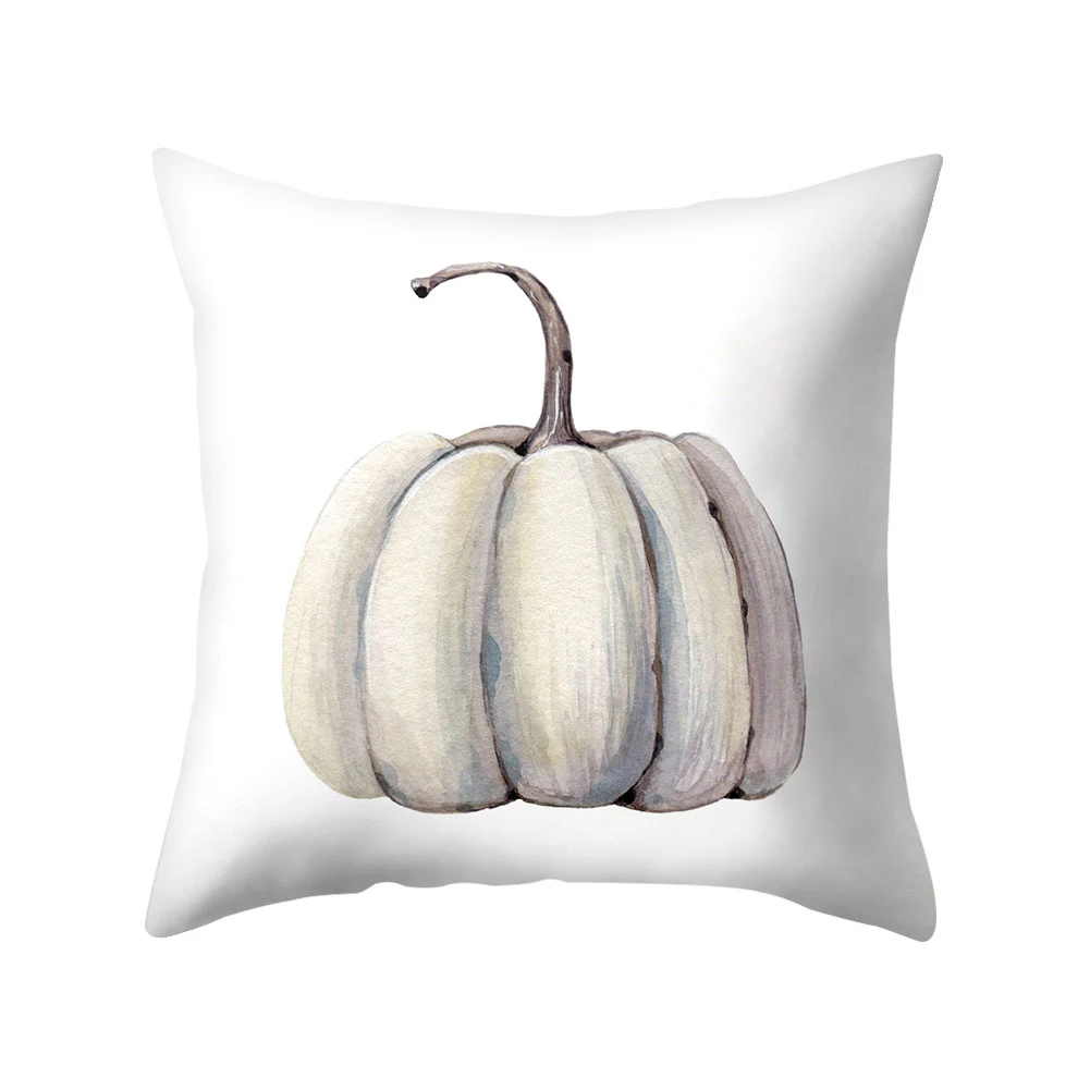 Съемный акварель Тыква наволочка в стиле День благодарения Чехол Подушка