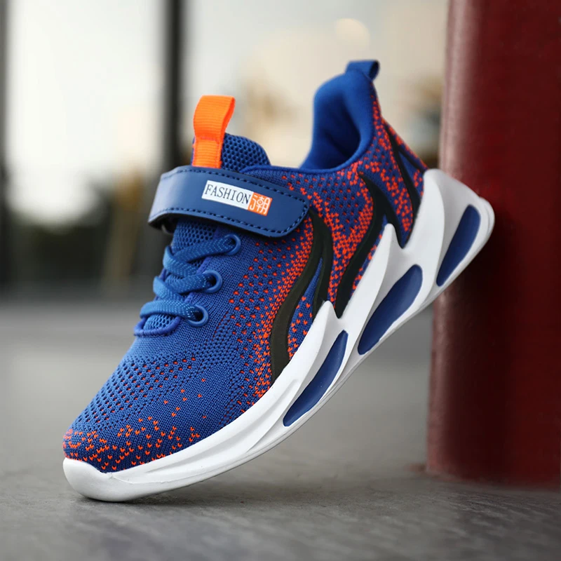 Детская спортивная обувь для мальчиков повседневная детские дышащие теннисные