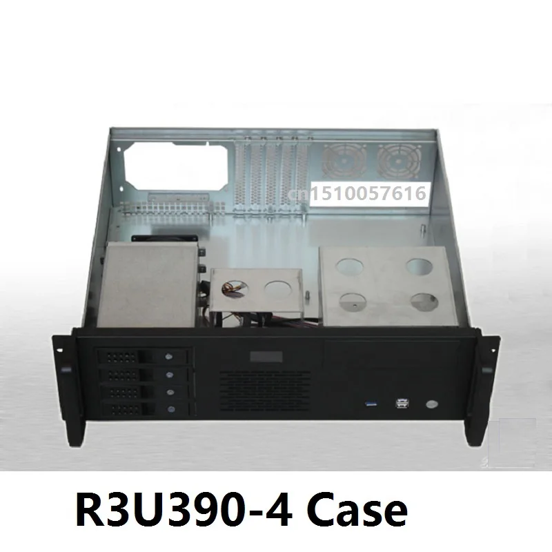 R3U390 4 ITX материнская плата горячий подключение USB3.0 ЖК дисплей 3U чехол для сервера