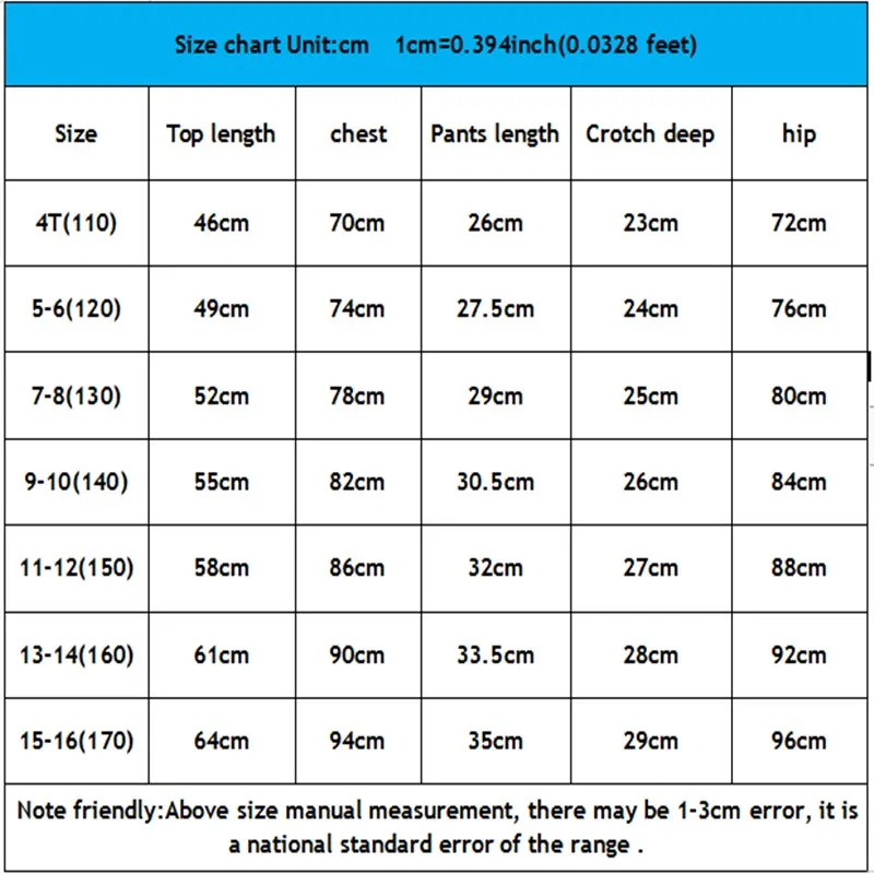 

Girls Clothing Set 2020 New FashionShort Sleeve T-shirts Two Pieces Suits 4-16T Girl 100% Cotton Clothes 110-170