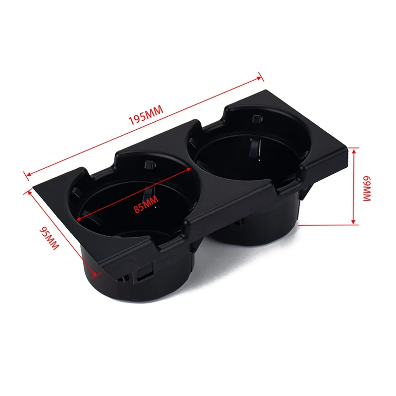 Car Center Console Water Cup Holder Beverage Bottle For-Bmw 3 Series E46 318I 320I 98-06 51168217953 Black | Автомобили и
