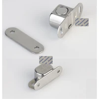 20pcs stainless steel furniture cabinet cupboard magnetic door catch latch magnet cabinet hardware fittings with screws