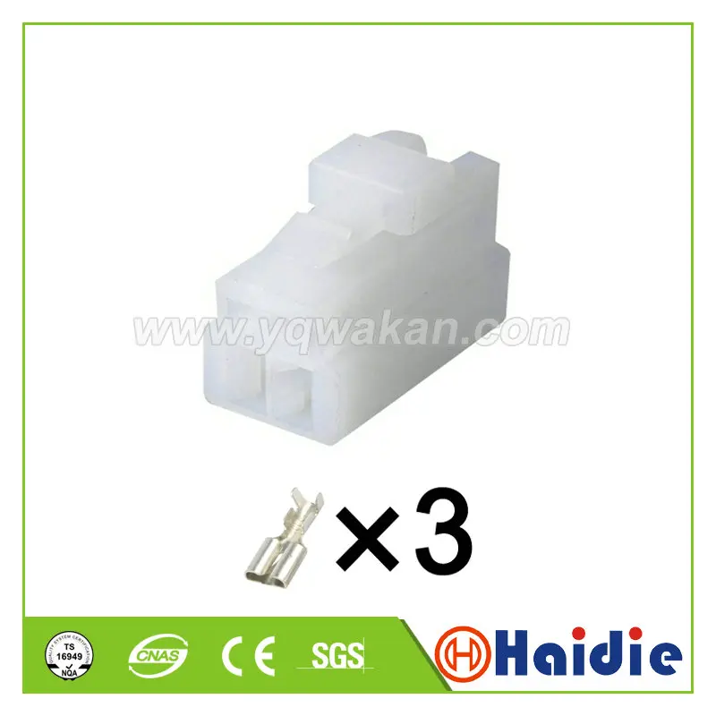 Бесплатная доставка 5 комплектов 3-контактный нейлоновый корпус автоматическая