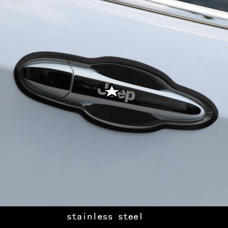 Ручка двери автомобиля декоративные модифицированный Хром Стайлинг яркие