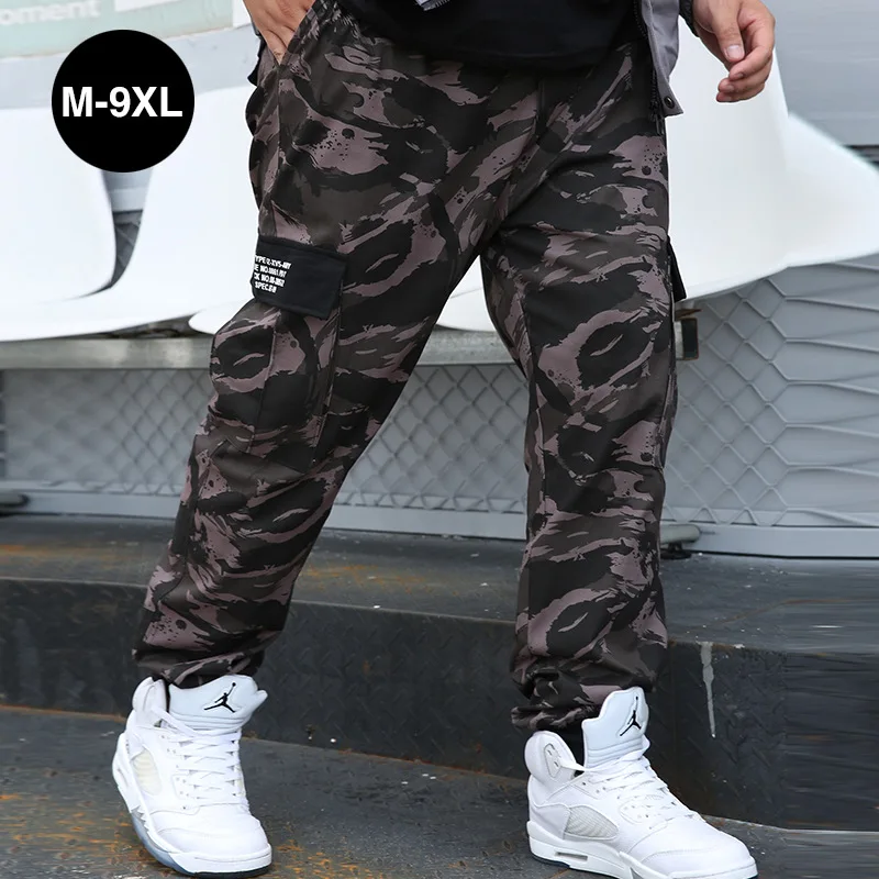 

2020 New Men Cargo Pants Multi Pockets Military Tactical Pants Men Outwear Streetwear Army Straight Casual Long Trousers M-9XL