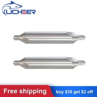 ucheer solid carbide a type center drill bits 60%c2%b0 countersink cutter milling