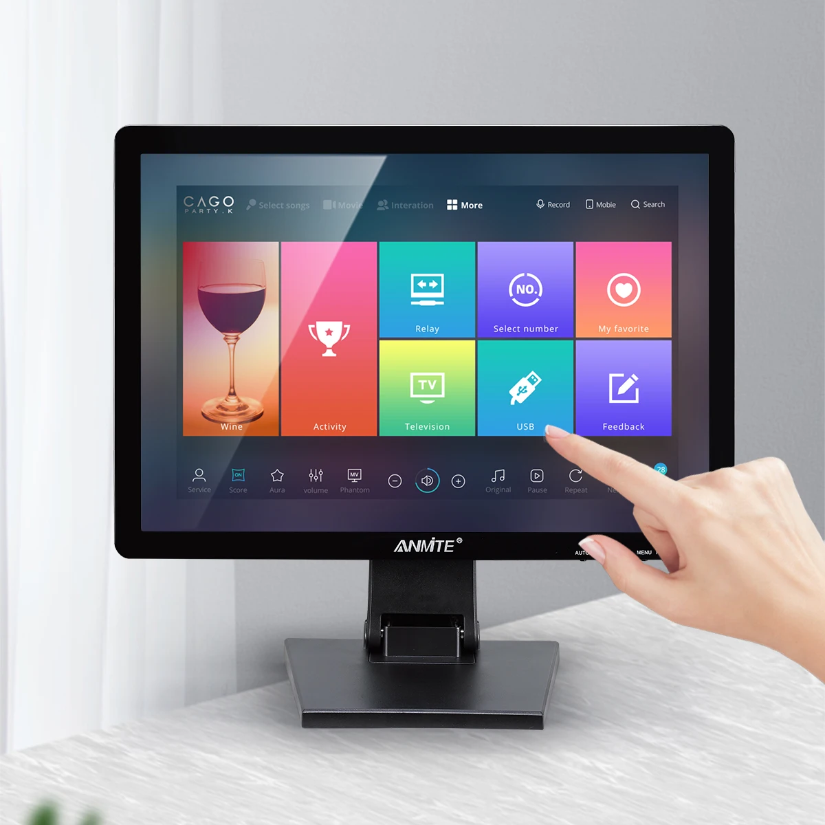 Anmite 17-дюймовый TFT Lcd сенсорный монитор ПК опционально Резистивный/емкостный сенсорный светодиодный экран Компьютерный дисплей Anmite 17-дюймовый TFT Lcd сенсорный монитор ПК опционально Резистивный/емкостный сенсорный светодиодный экран Компьютерный дисплей