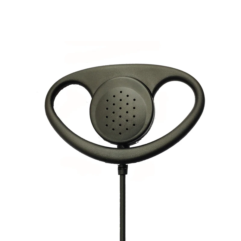 Двухсторонняя радиогарнитура Заушник D PPT микрофон для рации Baofeng UV-5R 2 контакта 10