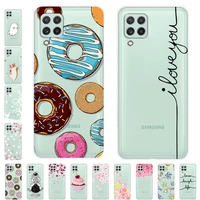 for samsung galaxy a22 4g case transparent soft tpu silicon phone cover for samsung wide 5 a22 4g 5g case wide5 a 22 clear funda