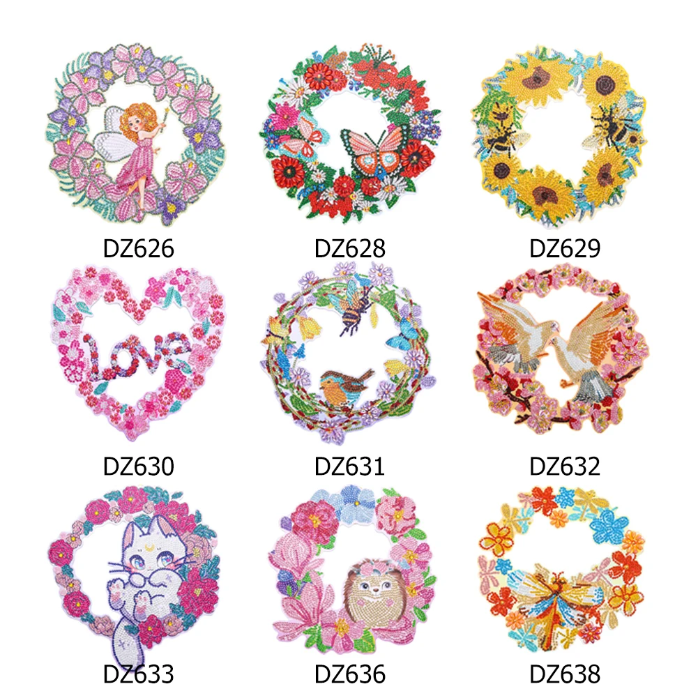 Сделай Сам точечная дрель гирлянда 5D кристалл алмазная живопись искусство