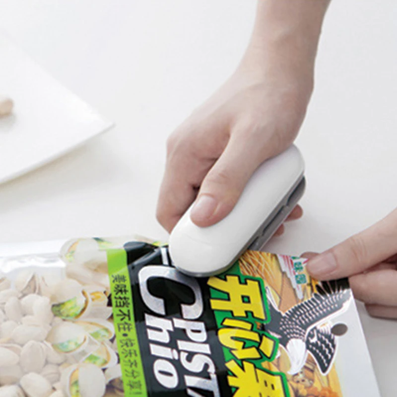 

Heat Sealer Capper Food Saver for Plastic Bags Package Mini Gadgets Portable Sealing Tool Household Machine Kitchen Gadgets