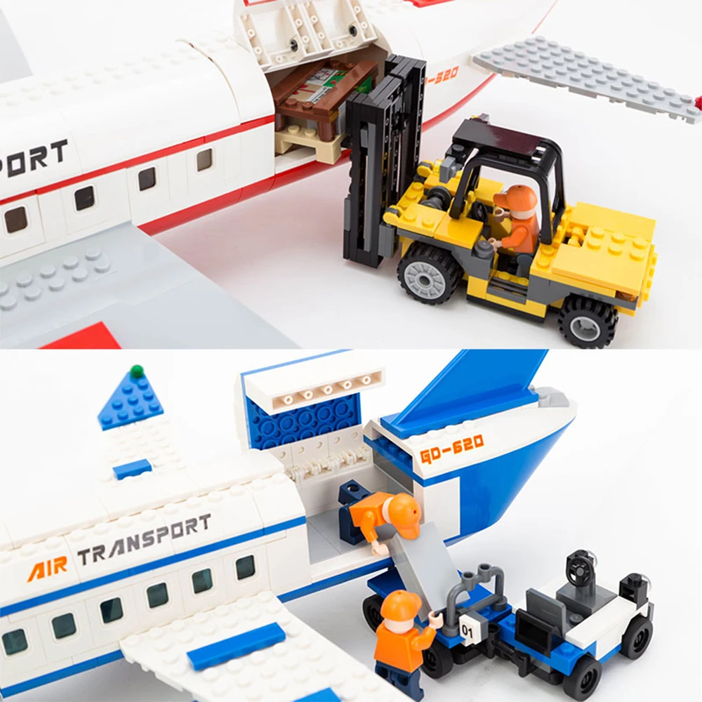 

Creator Expert High-tech International Airport Air Bus Aircraft Shuttle Moc Moduler Building Blocks Bricks Model Toys 8912 8913