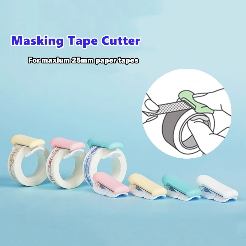 

KOKUYO Mini Masking Tape Cutter Portable Sized Color Dispenser for 20-25mm Paper Washi Tapes Stickers Journal tools A6595
