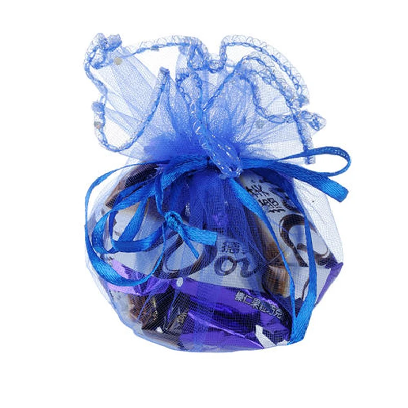 Мешки из органзы для упаковки ювелирных изделий Свадебный декор Подарочный