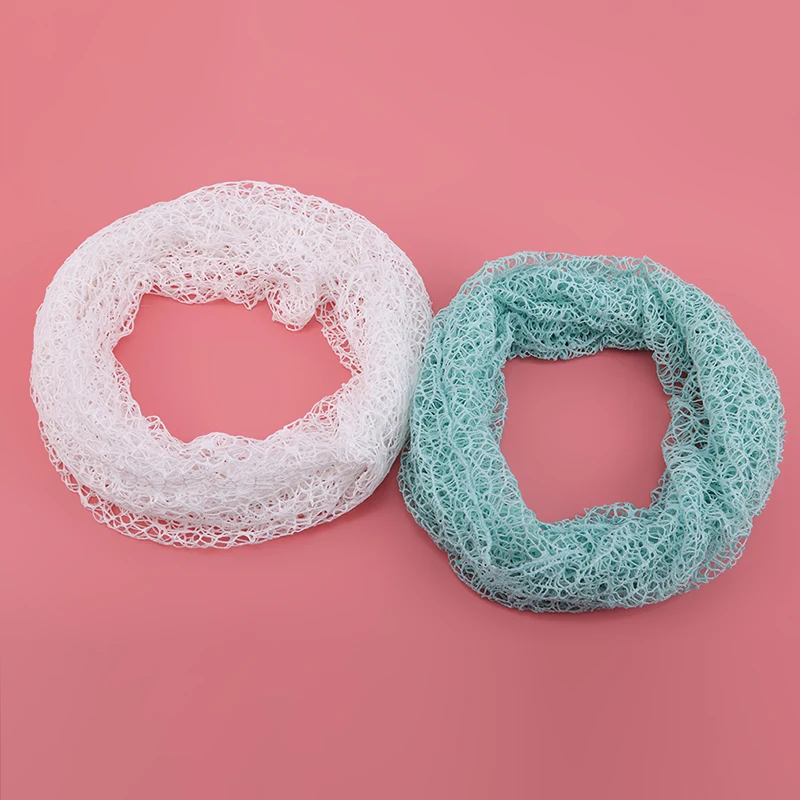 2020 Fashion New Unisex Winter Scarf Knitted Scarves Collar Neck Warmer Woman's Crochet Ring Spain Loop Women For Lady |