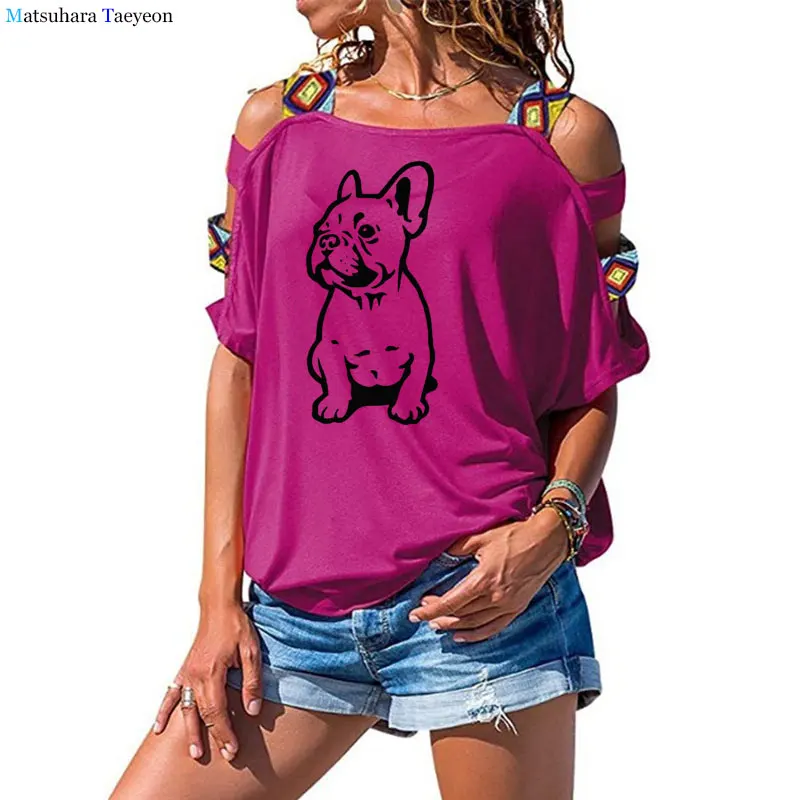 Женская футболка с коротким рукавом и вырезами летняя хлопковая Футболка