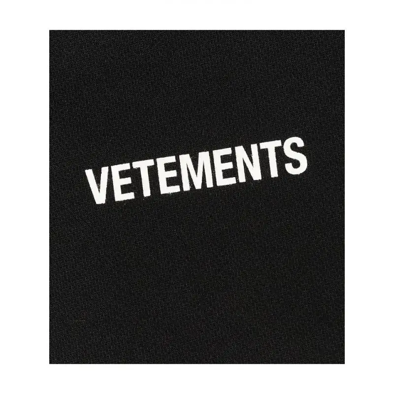 

Black Casual Vetements Hoodies Men Women Loog Sleeve Big tag High Quality Embroidery Autumn Winter Vetements Hoodies New