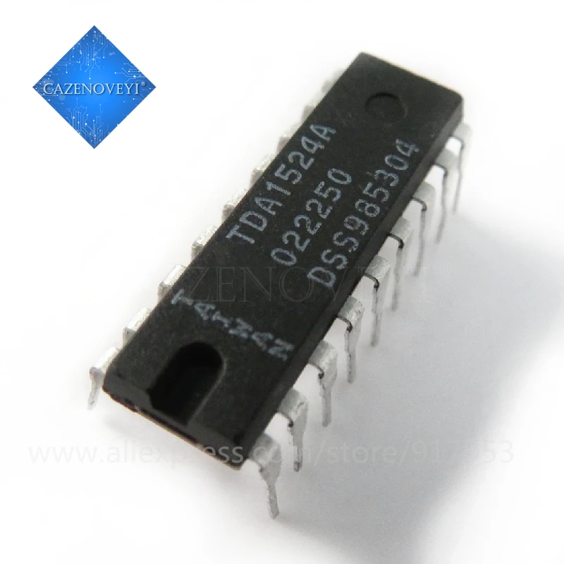 10 шт./лот TDA1524A TDA1524 DIP 18 стерео тон/схема управления громкостью в наличии|volume control|can