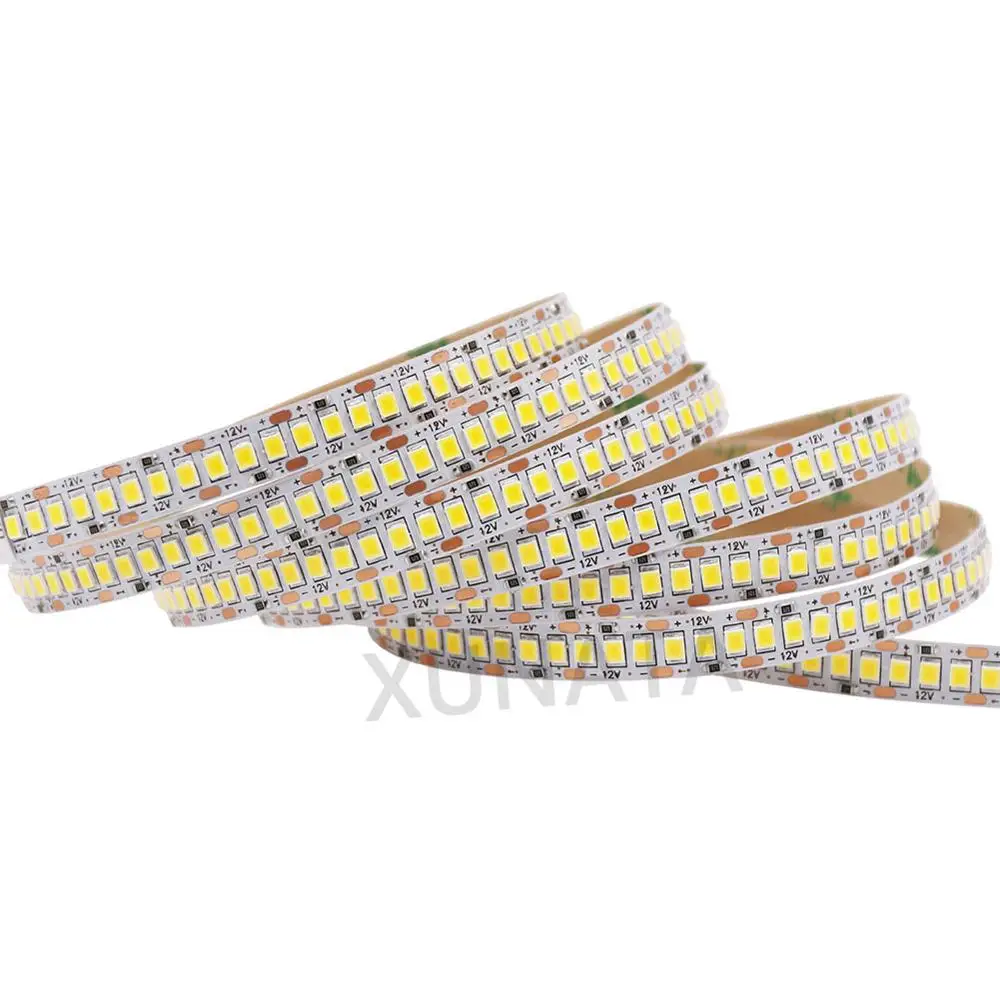 5 м Светодиодная лента освещения 2835 SMD 12 В постоянного тока 60/240 светодиодов/м 300 1200