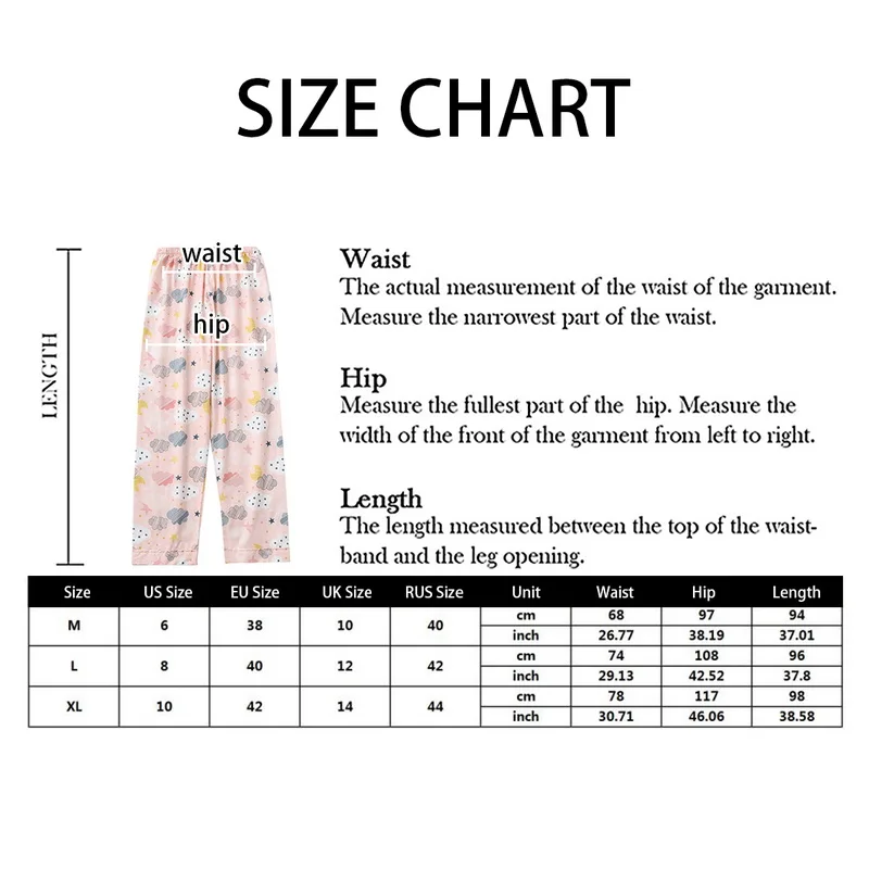 

Sleep Bottoms Women Printed Kawaii Summer Cotton Comfortable Breathable Womens Korean Style Loose Pajama Pants Sleepwear