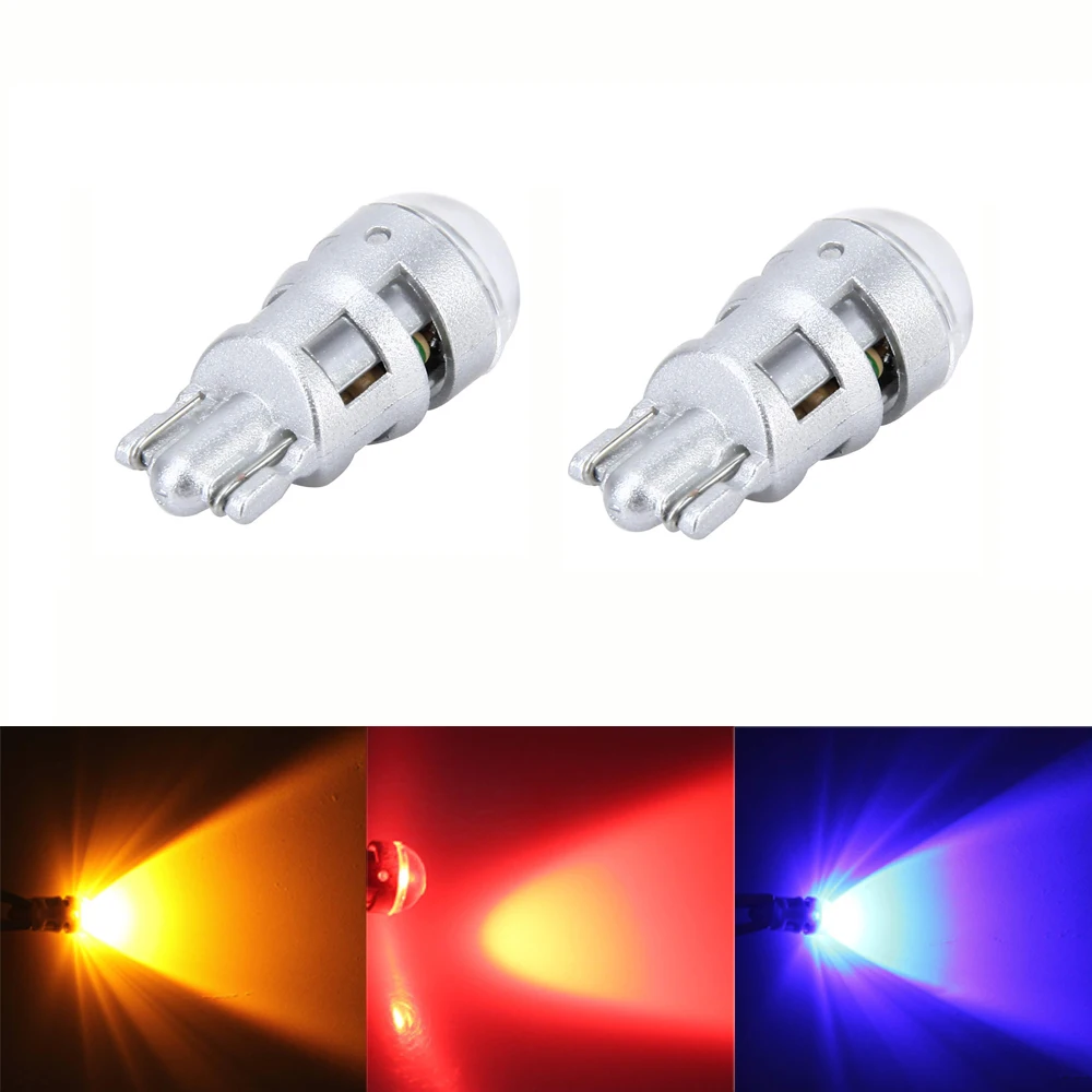 Автомобильный T10 W5W светодиодный светильник 3030 1SMD Лампа 194 168 DRL лампа для чтения