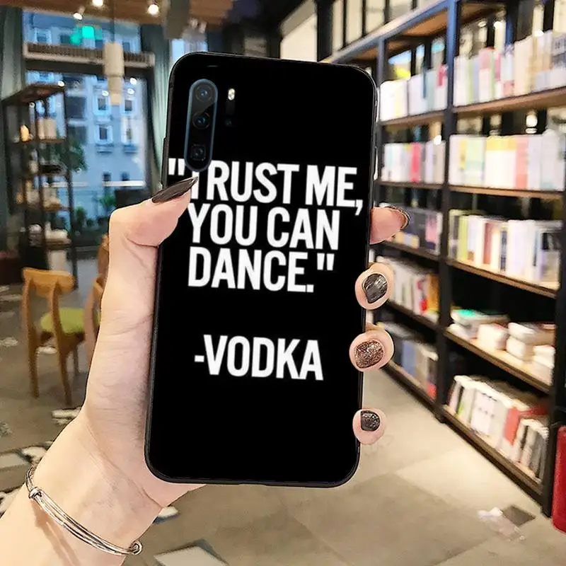 

Beer Alcohol Vodka Phone Case Funda For Huawei P9 P10 P20 P30 Lite 2016 2017 2019 plus pro P smart