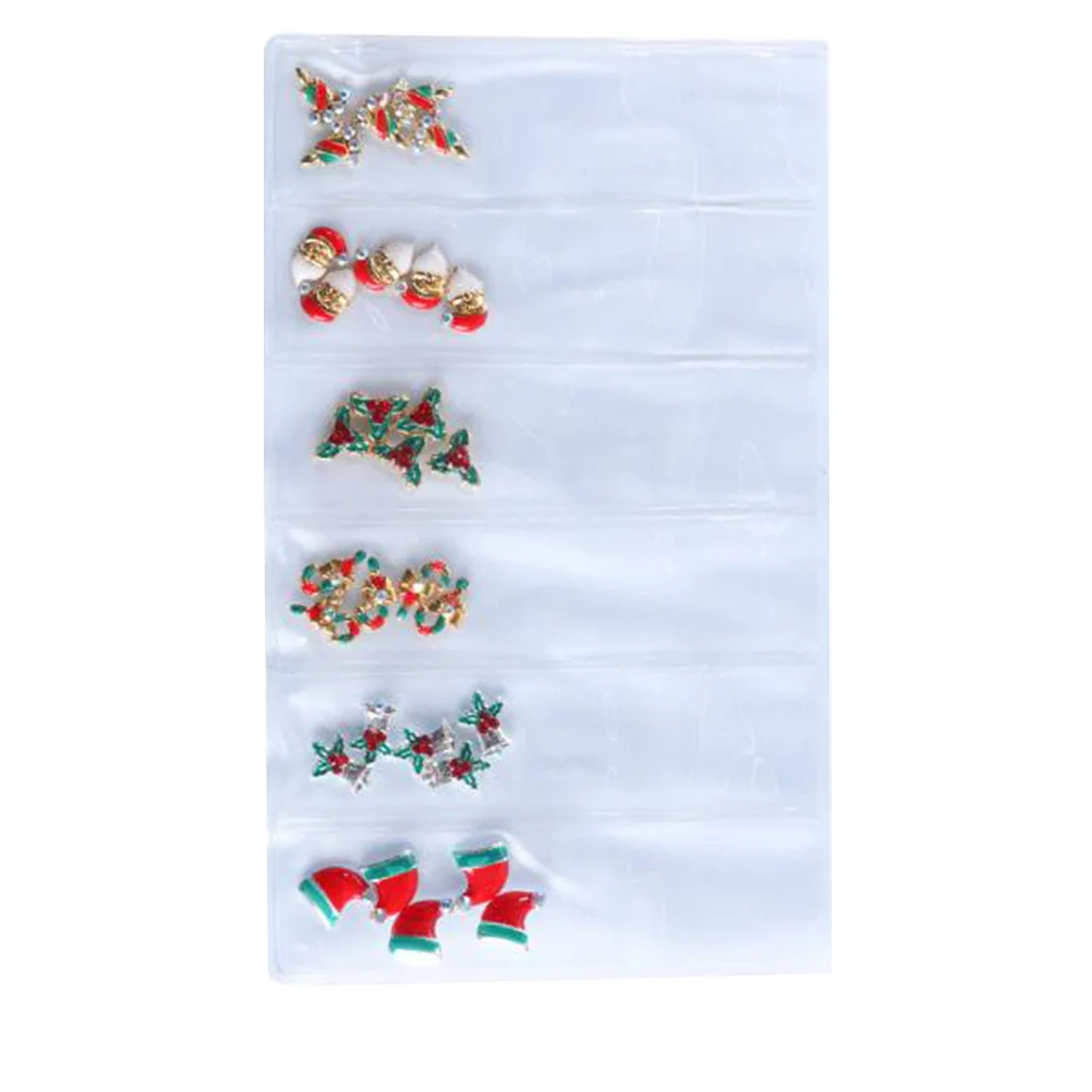 

Рождественские аксессуары, праздничные 3D наклейки для ногтей из сплава, декоративные украшения для творчества (01)