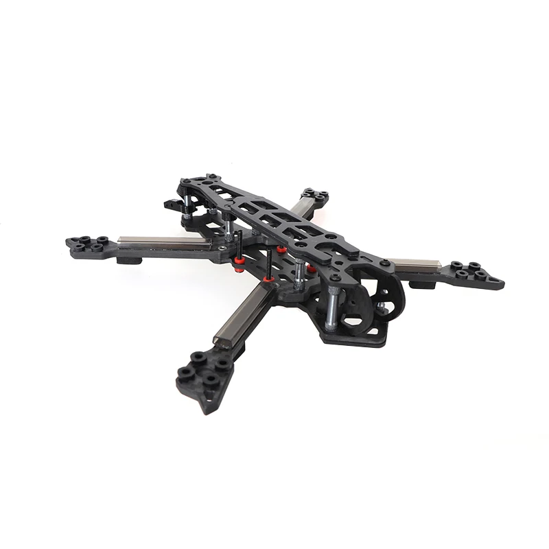 

HSKRC Assassin 225mm 5inch FPV Frame Kits 5mm Arm Fits 20/30.5mm Dual Stacks for RC FPV Racing Freestyle 5inch 4S 6S Drones