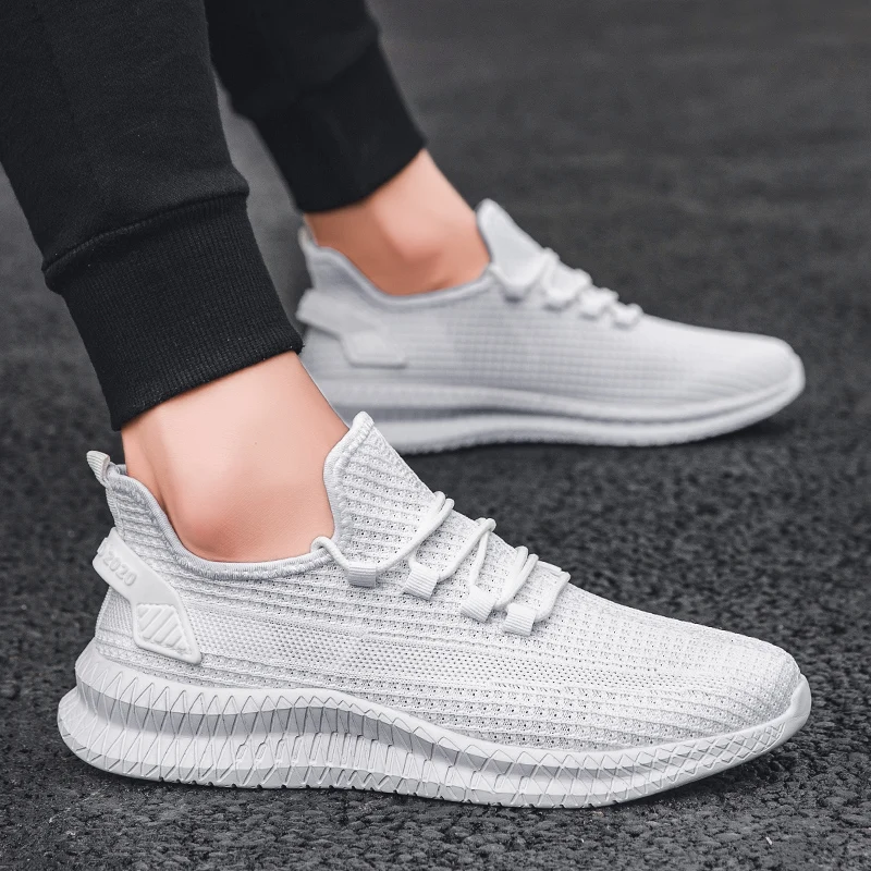 

Casual Shoes Men Breathable Autumn New Sneakers Men Shoes Lac-up Comfortable Slip on Fashion Plus Size