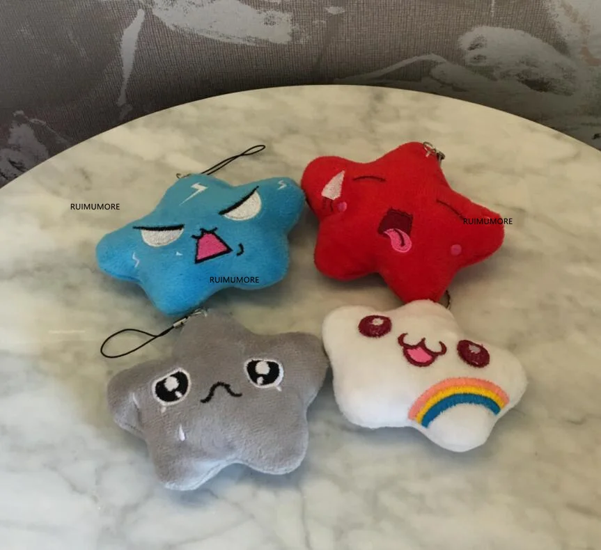 1 шт цвет случайный-10 см прибл. Маленькая плюшевая игрушка в виде облака детские