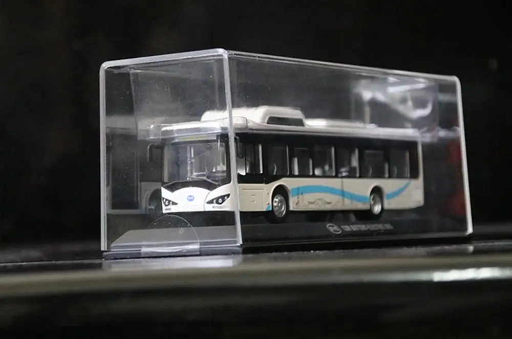 1/64 BYD K9 K8 12m аккумулятор электрический автобус белая Коллекционная модель под