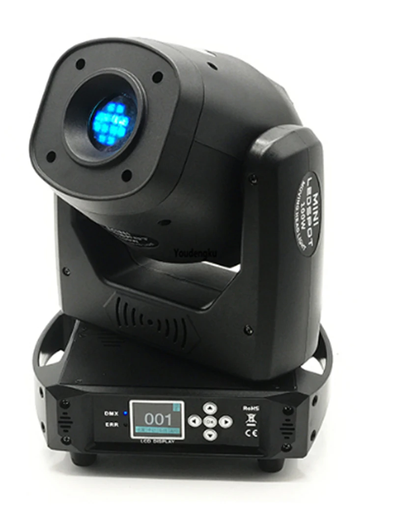 8 шт. Lyre dmx луч 1r 100 светодиодный движущаяся головка Мини точечный движущийся