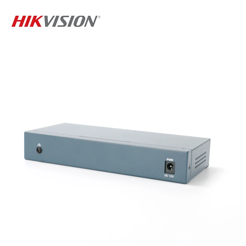 Коммутатор Hikvision не управляемый 8 портов s 10/100 Мбит/с 1 порт 1000 металлический